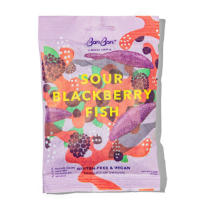 BonBon s Sour Blackberry Fish