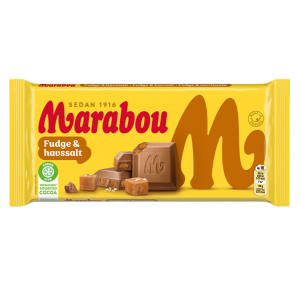 Marabou Fudge & Sea Salt 160g