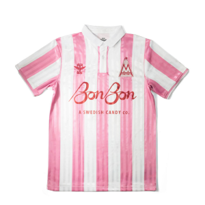 BonBon s Candy Striped Soccer Jersey : Pink